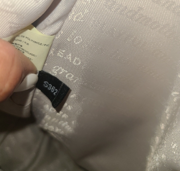 Kate Spade Navy and White Checkered Backpack - Picture 15 of 16